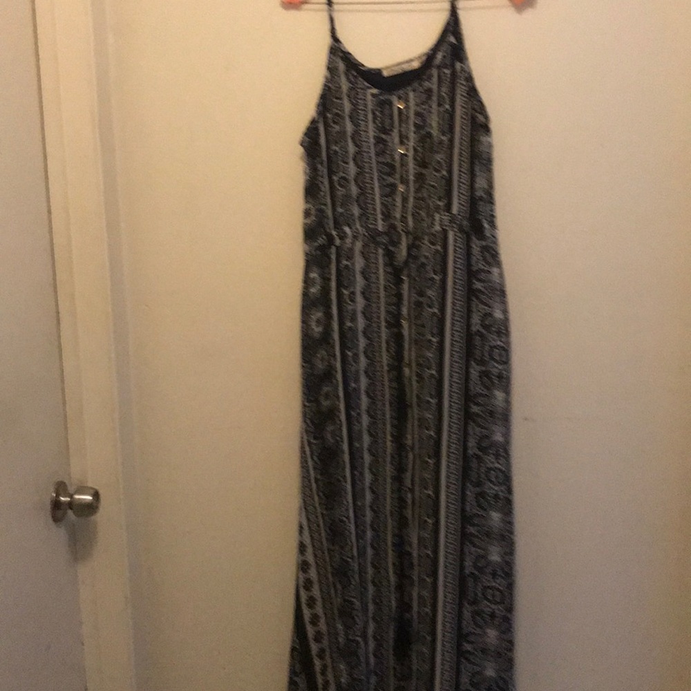Black and Tan dress